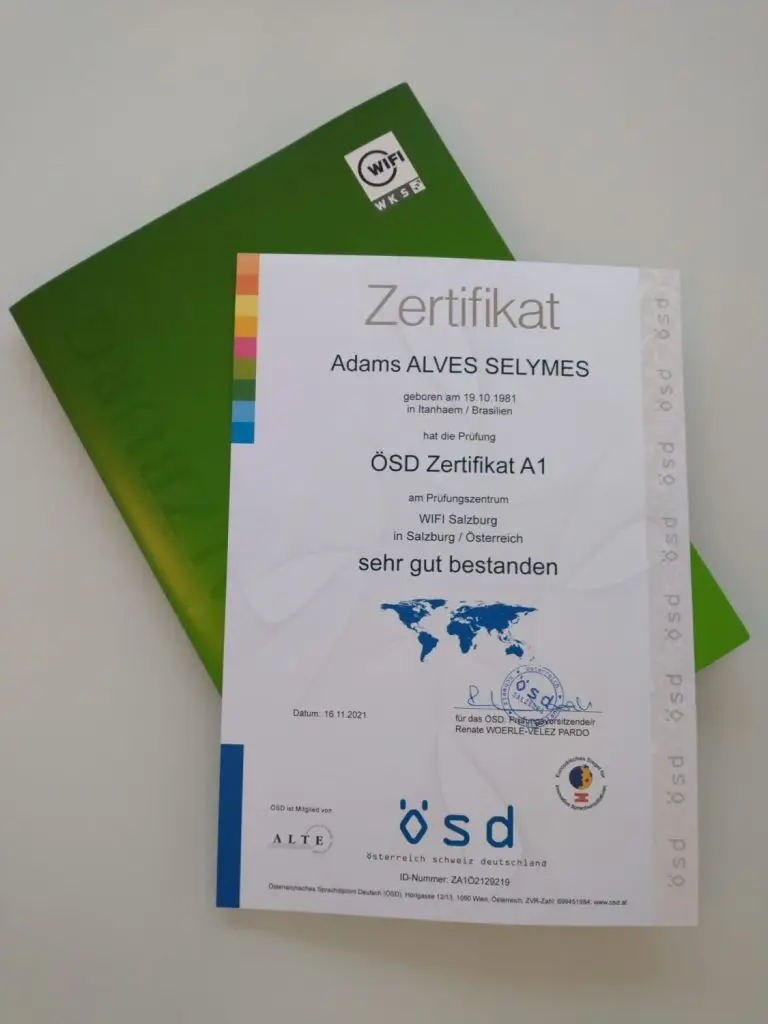 Exam Results from German Exam Nepal